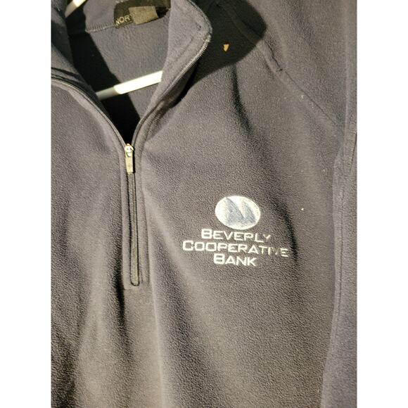 North End Ladies Navy Blue Quarter Zip Pullover Fleece Sweatshirt Size XL - Picture 2 of 6